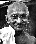 Mahatma Gandhi, Indian Civil rights leader